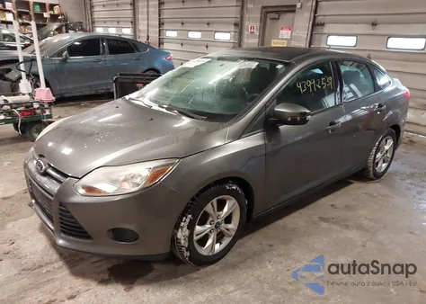 2014 Ford Focus Se из США, поврежденный, VIN 1FADP3F21EL122630